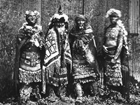Haida people in Alaska