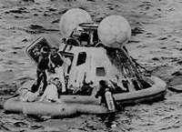 Apollo 13 splashdown