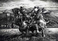 Robert the Bruce and Henry de Bohun