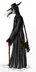 Black Death doctor
