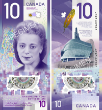 Viola Desmond on a bill