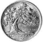 Charter Oak half dollar