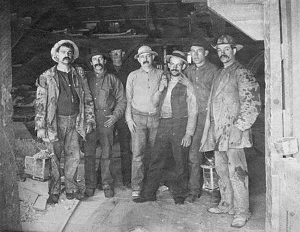 Comstock Lode miners