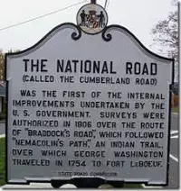 Cumberland Road sign