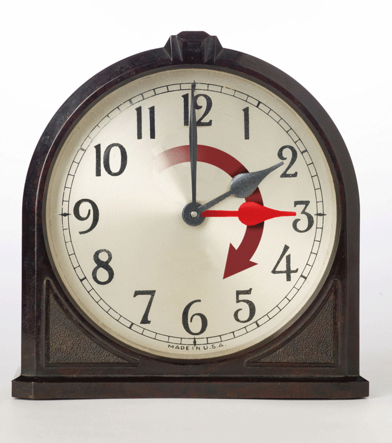 clip art clocks forward - photo #32