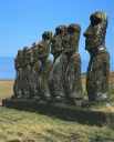 Easter Island moai