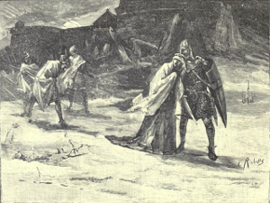 Empress Matilda escaping from Oxford