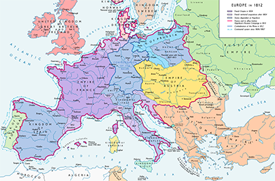 Europe in 1812
