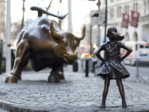 Fearless Girl, Charging Bull