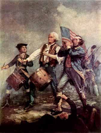 Timeline of the american revolutionary war   us history