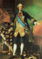 King Louis XV of France