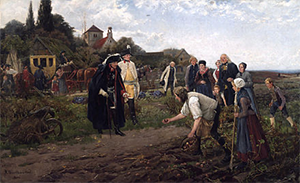 Frederick the Great and the potato harvest