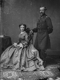 George Armstrong Custer and Libbie Custer