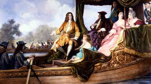 Premiere of Handel's Water Music