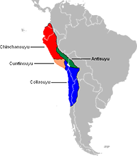 Inca Four Quarters map