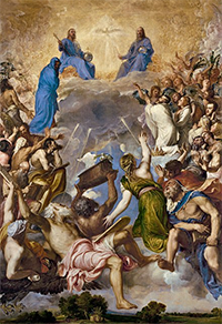 Titian's La Gloria
