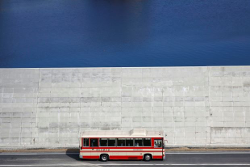 Concrete walls along Japan's coast