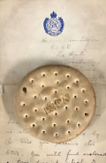Lusitania hardtack biscuit