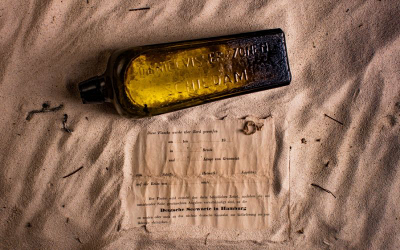 Oldest message in a bottle