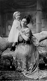 Queen Wilhelmina of the Netherlands and her daughter, Juliana