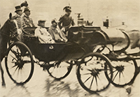 Queen Wilhelmina of the Netherlands and Kaiser Wilhelm II of Germany