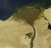Nile River delta
