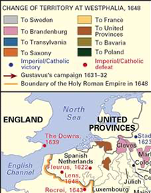 Peace of Westphalia map