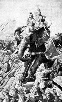 Pyrrhus and elephants