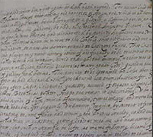 Queen Elizabeth I manuscript