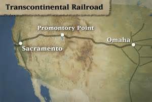 transcontinental railroad 1860