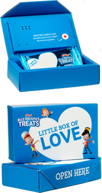 Rice Krispies Treats audio message