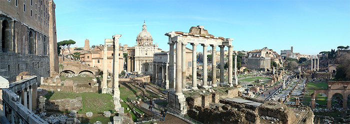 Roman Forum today