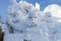 Sapporo Snow Festival Naomi Osaka