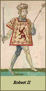 King Robert II of Scotland