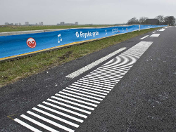 Singing road Friesland