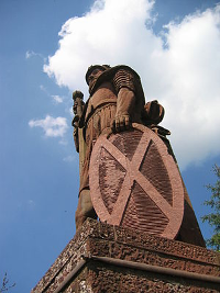 William Wallace statue at Bemersyde