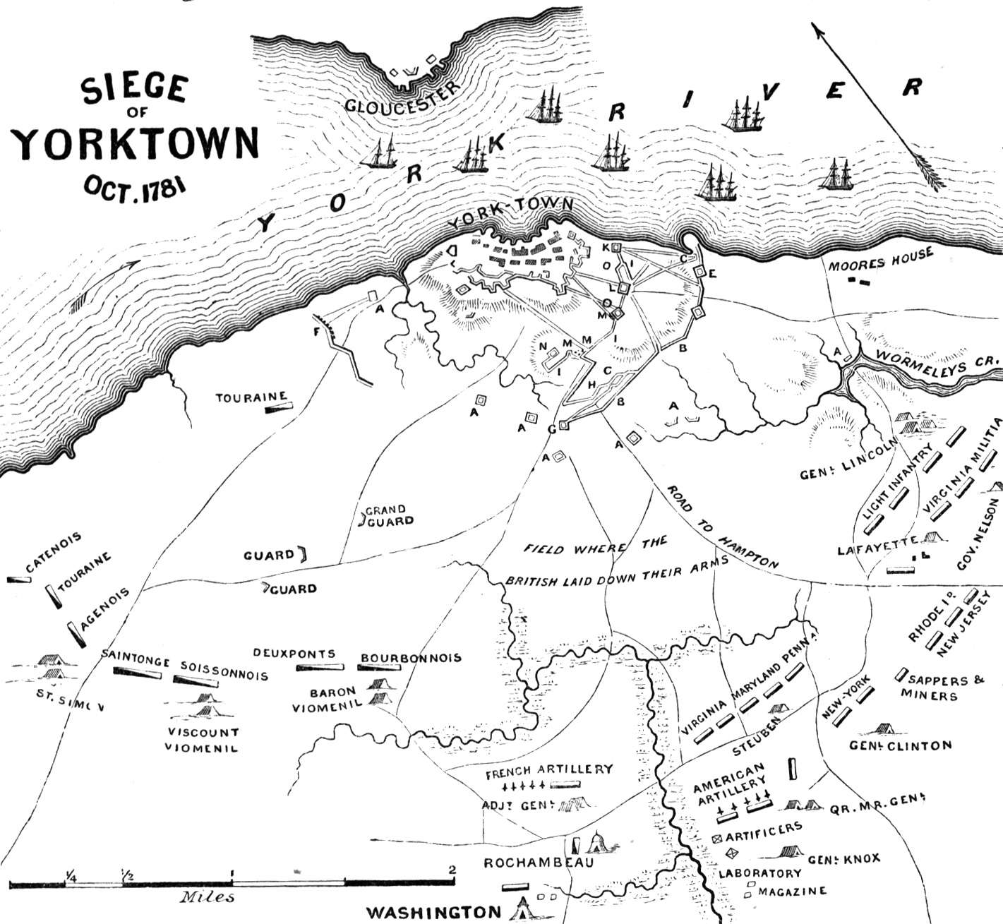 What was the significance of the Battle of Yorktown?