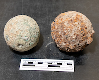 Alamo cannonballs