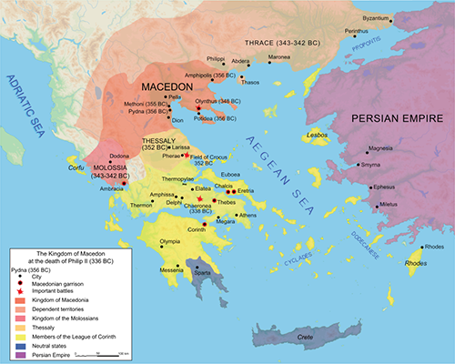 Ancient Macedon 336 B.C.