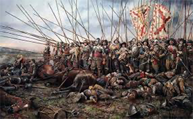English Civil Wars pikemen