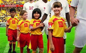 FIFA World Cup kid escorts