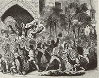 Bread riot in France