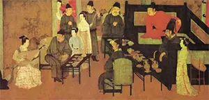 Haz Xizai Gives a Night Banquet