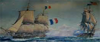 French ship in the American Revolutionary War