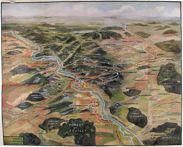 Verdun and surrounds 1914